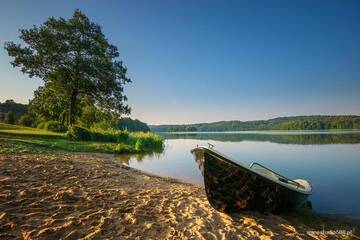 Фото номера Двухместный номер с 1 кроватью, вид на озеро Проживание в семье Lakeside Pensjonat г. Brodnica Dolna 3